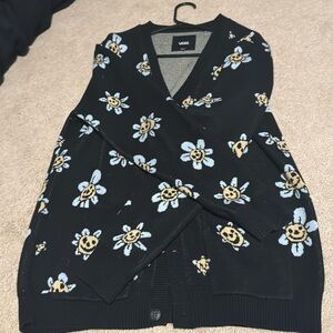 Mens S Vans oversized sunflower cardigan